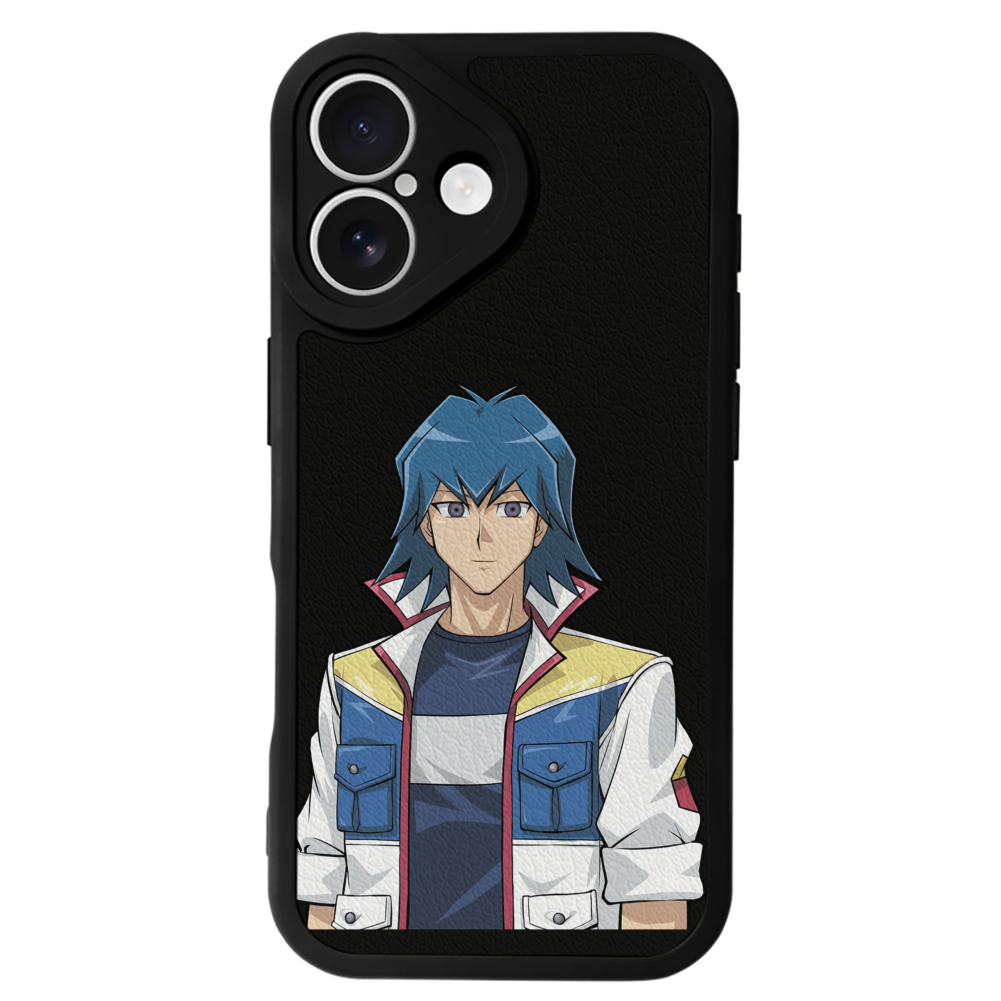 遊☆戯☆王 Yu-Gi-Oh! 【iPhone 16シリーズ対応】シリコンスマホケース（レザー調） 材質：シリコン